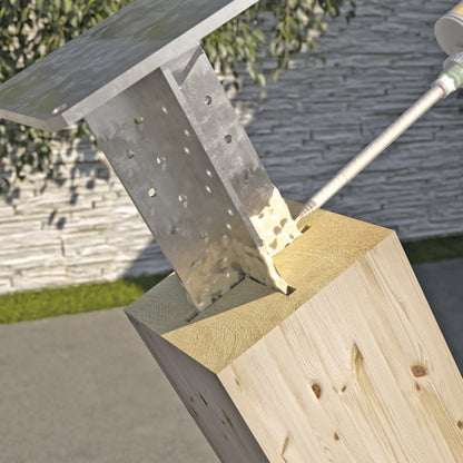 X10 Cross Shaped Post Base