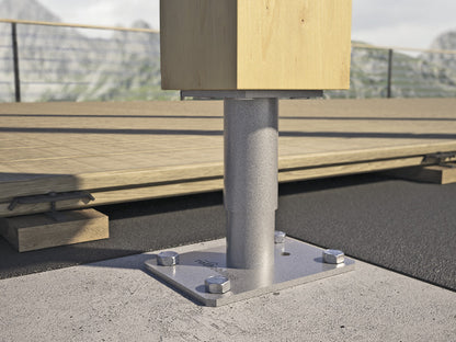 R20 Adjustable Post Base (pack of 4)