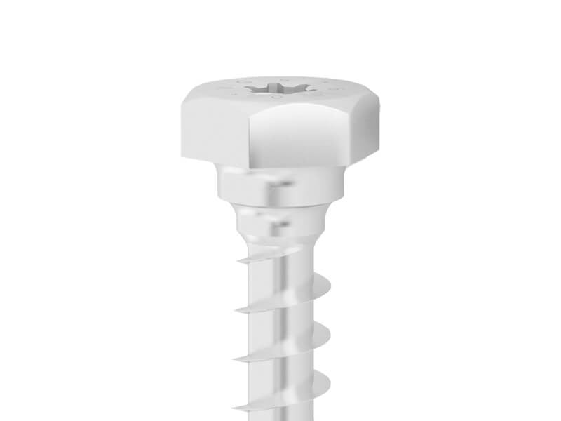 VGS Fully Threaded Screw with Countersunk or Hexagonal Head